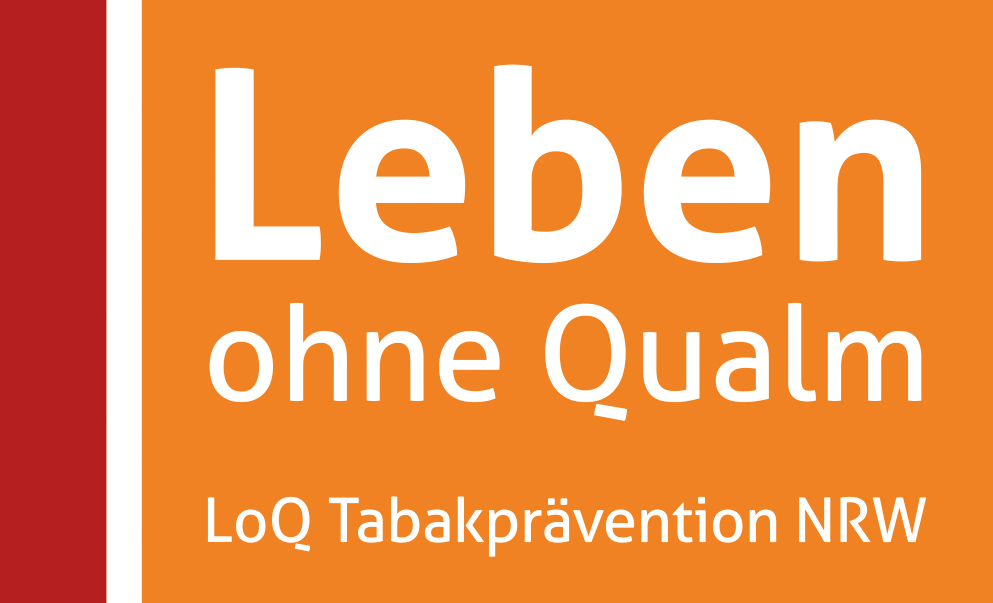 Logo der Landesinitiative Leben ohne Qualm