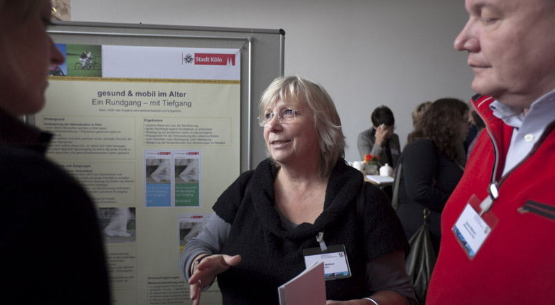 Erika Meißner vom Gesundheitsamt Köln mit dem Projekt "gesund & mobil im Alter"
