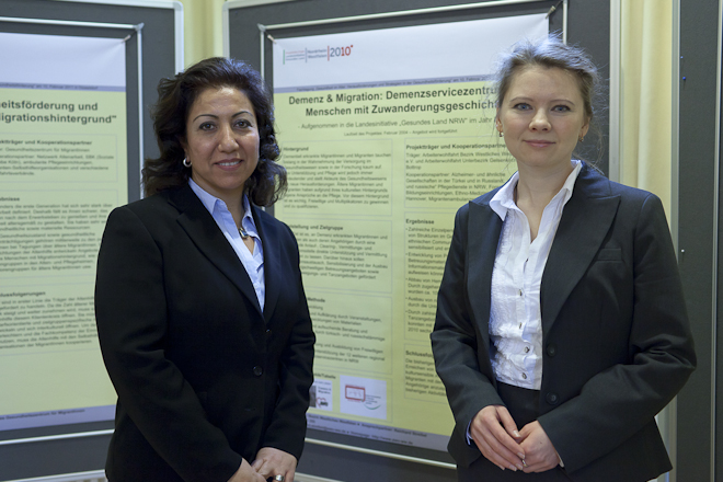 Serpil Kilic und Elena Maevskaya, Demenzservicezentrum für Menschen mit Zuwanderungsgeschichte