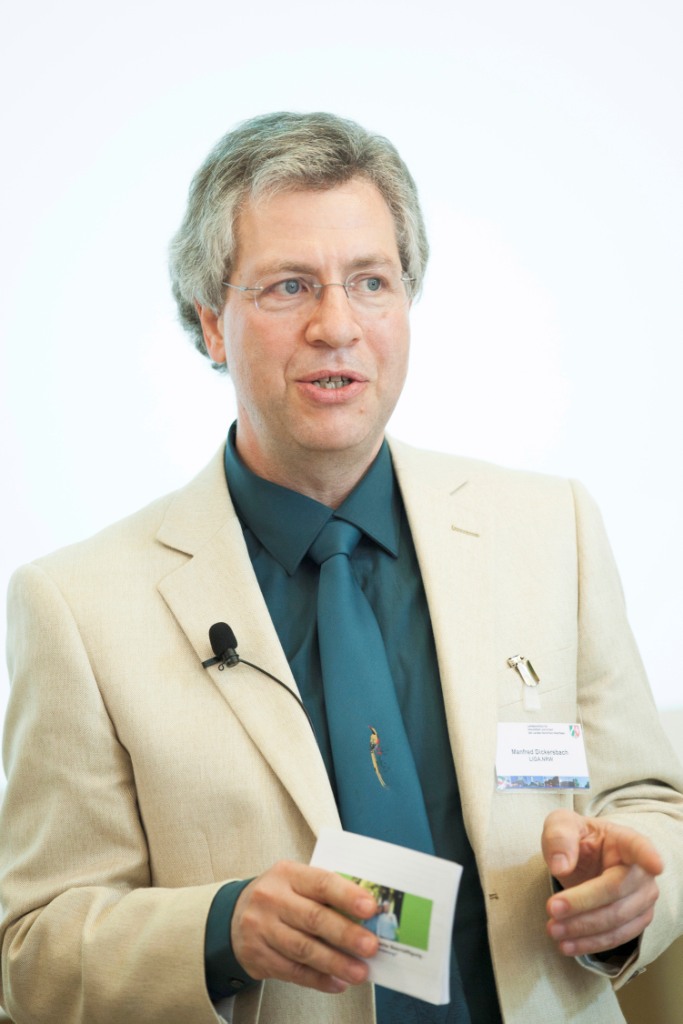 Manfred Dickersbach, LIGA.NRW, Moderator der Veranstaltung