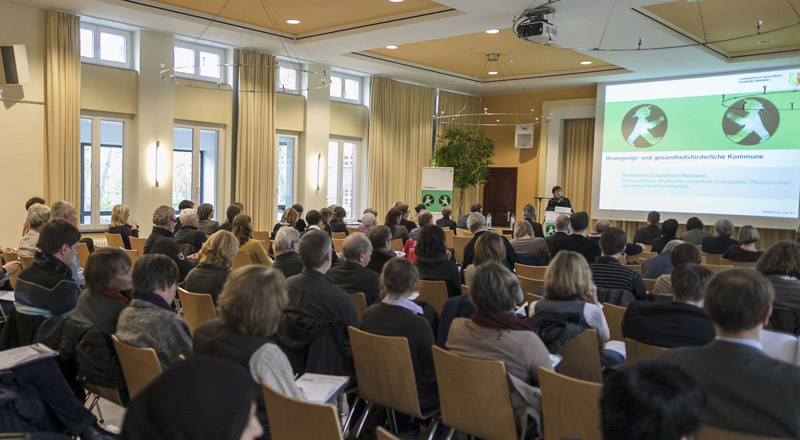 Fachtagung Bewegungs- und gesundheitsförderliche Kommune am 15.11.2012 in Düsseldorf